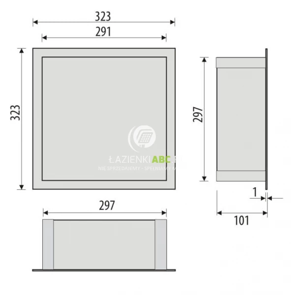 Polka-do-zabudowy-we-wnece-30x10-MCJ-FLAT-F.PWN-LGR-300-10-szara-114983