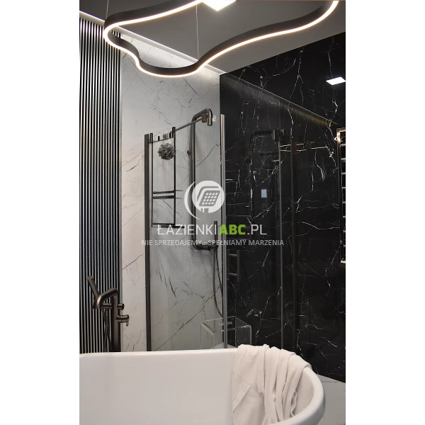 Polka-na-kabine-typ-A-Deante-MOKKO-NERO-ADM-N52K-czarny-mat-106903