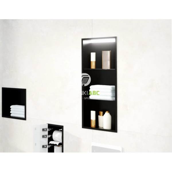 Polka-pionowa-z-oswietleniem-do-zabudowy-30x60-MCJ-FLAT-F.PWNP-LED-3060-10-SB-stal-114855