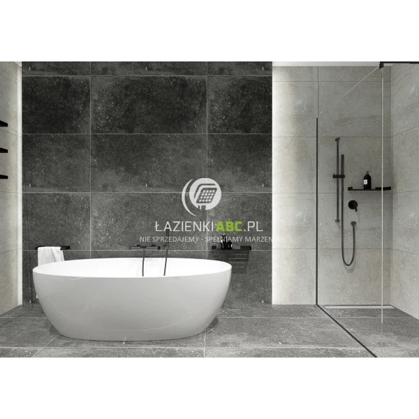 Polka-scienna-40cm-Deante-MOKKO-NERO-ADMN511-czarny-mat-106906