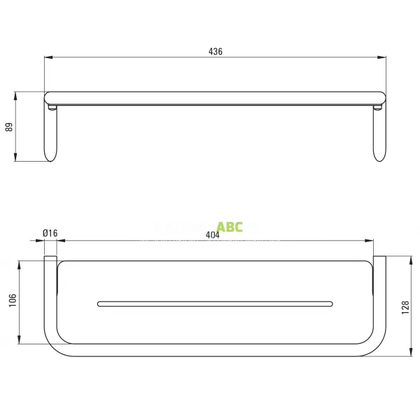 Polka-scienna-43-6-cm-Deante-SILIA-ADI-N511-czarna-mat-136523