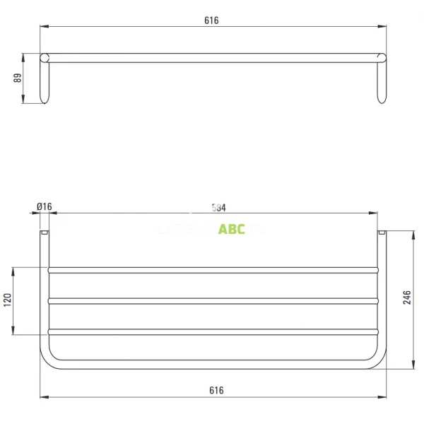 Polka-zeberkowa-Deante-SILIA-ADI-N531-czarna-mat-138684