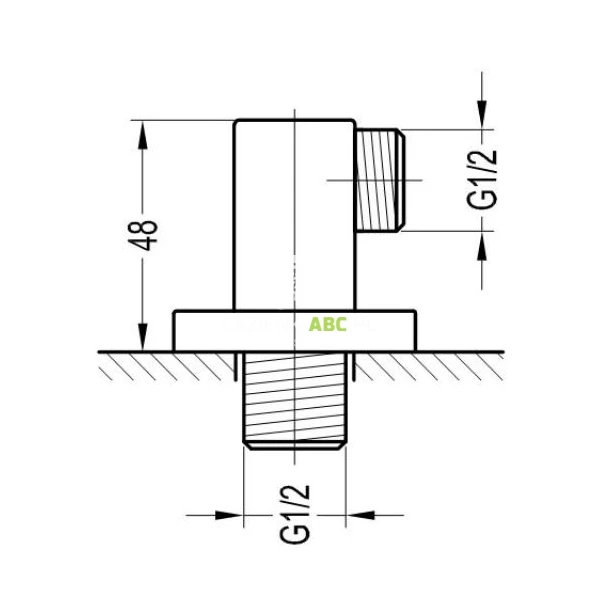 Przylacze-katowe-mosiezne-kwadratowe-Omnires-8870CR-30248