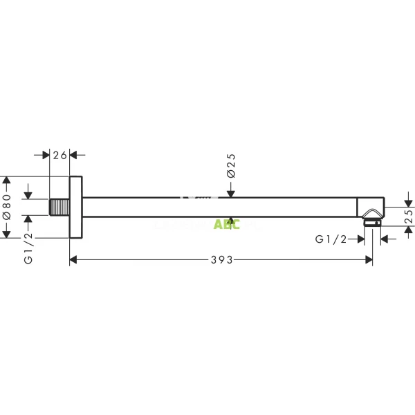 Ramie-prysznicowe-39-cm-Hansgrohe-S-24357000-181773