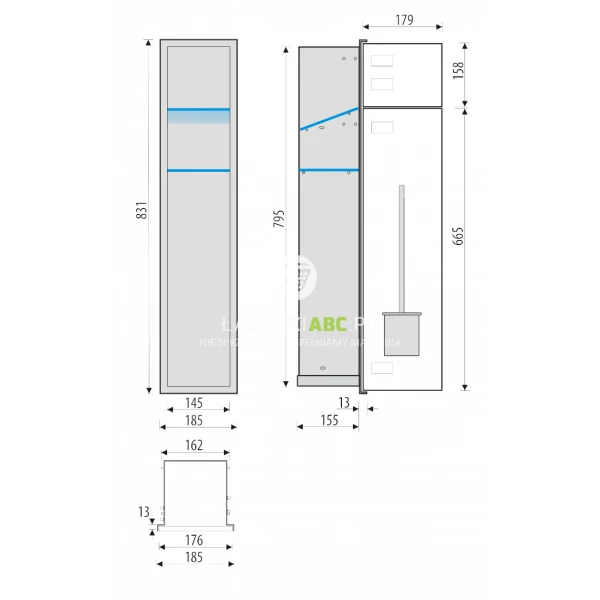 Schowek-WC-80-cm-pod-plytki-MCJ-ZERO-Z.PW2T-LWH-WC-800-bialy-2xdrzwi-114482