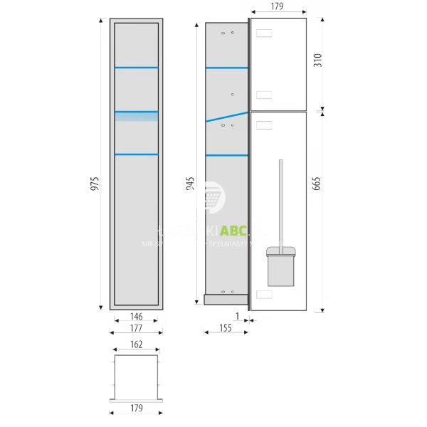 Schowek-WC-95-cm-czarny-MCJ-FLAT-F.PW2D-LBL-WC-950-glossy-mirror-2xdrzwi-114476