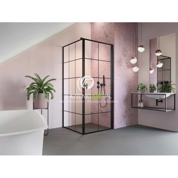 Scianka-boczna-S1-90x200-Radaway-NES-8-BLACK-KDJ-I-10089090-54-55-czarna-factory-113519