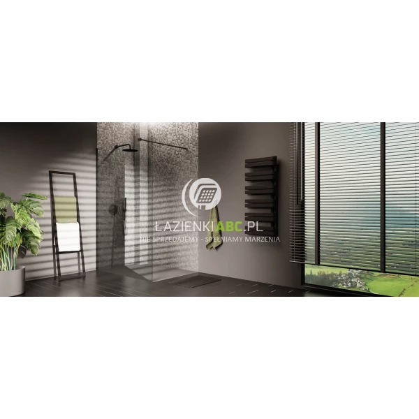 Scianka-prosta-walk-in-120x200-Excellent-VIDOQ-KAEX.1506.1200.LP.BL-czarna-mat-173415