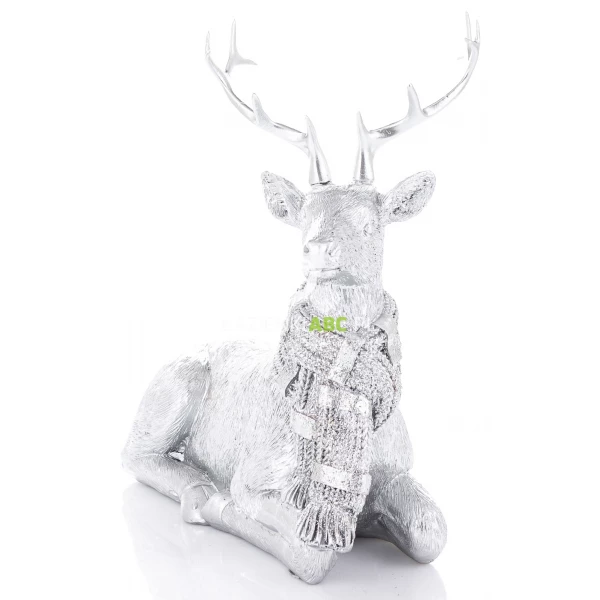 Siedzacy-jelen-srebrny-figurka-19-5cm-Casa-Roma-172076-231274
