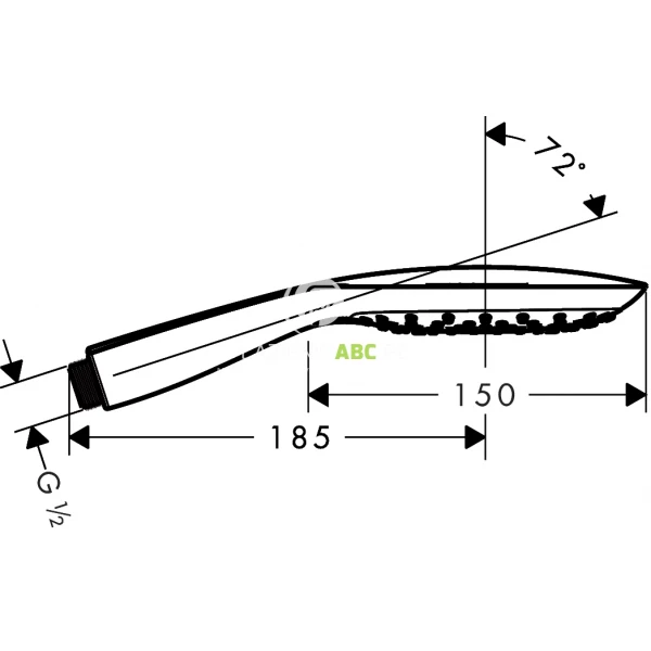 Sluchawka-natrysku-Hansgrohe-Raindance-Select-E-26551000-68724