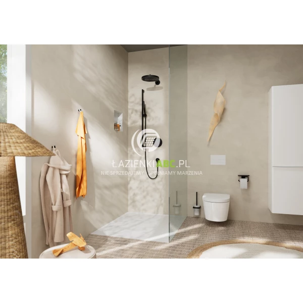 Sluchawka-prysznicowa-1-funkcyjna-Slim-EcoSmart-Hansgrohe-PULSIFY-S-24126670-czarny-mat-181820