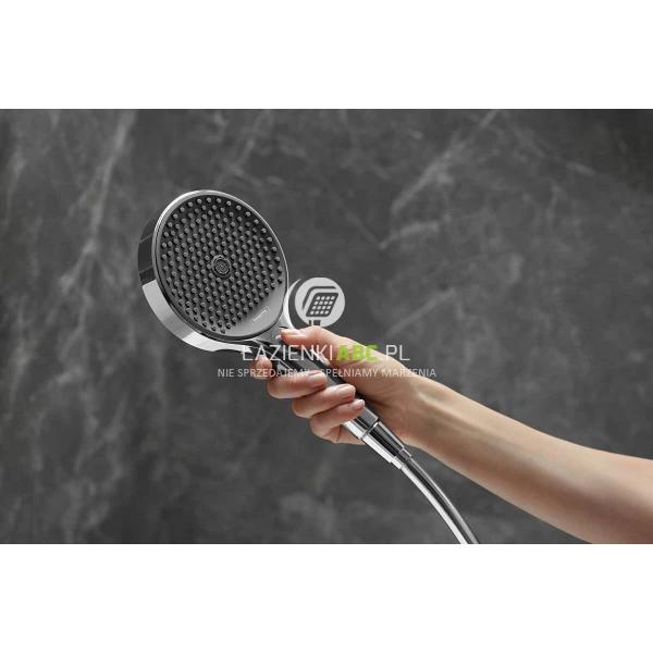 Sluchawka-prysznicowa-130-3jet-RAINFINITY-26864340-czarny-chrom-szczotkowany-127465