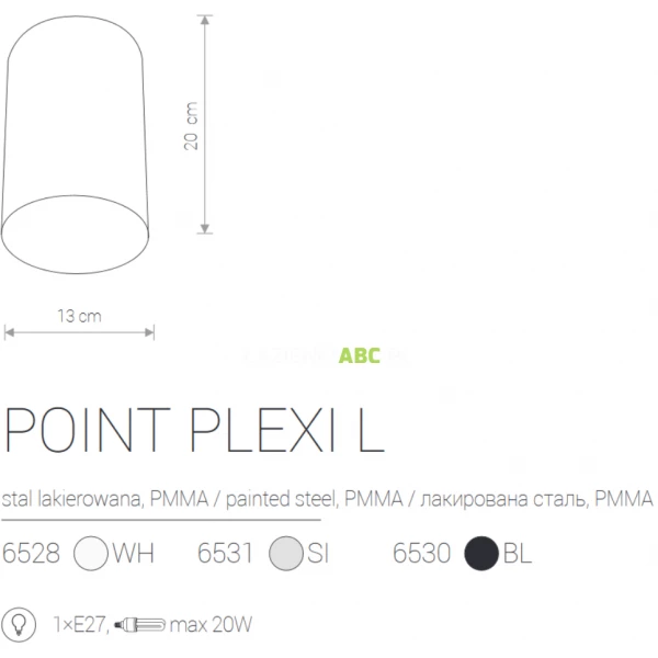 Spot-sufitowy-Nowodvorski-POINT-PLEXI-WHITE-L-6528-110828