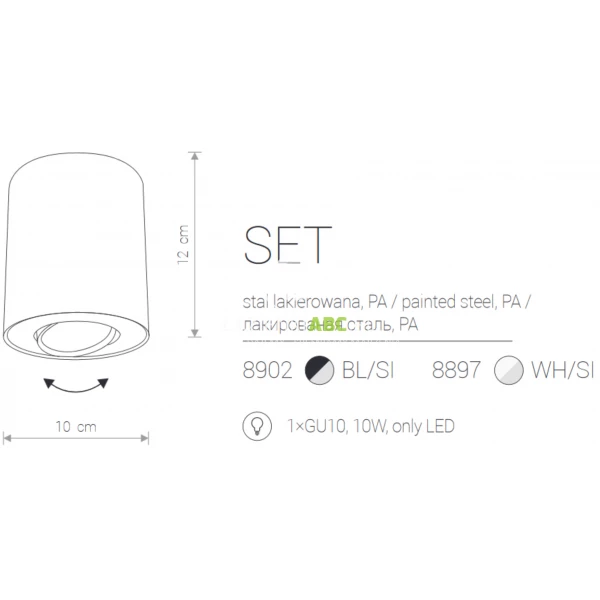 Spot-sufitowy-tuba-Nowodvorski-SET-WHITE-SILVER-8897-110770