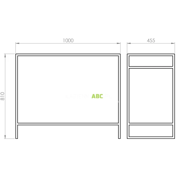 Stelaz-do-szafki-100-cm-1S-Elita-INDUS-168667-czarny-mat-145500