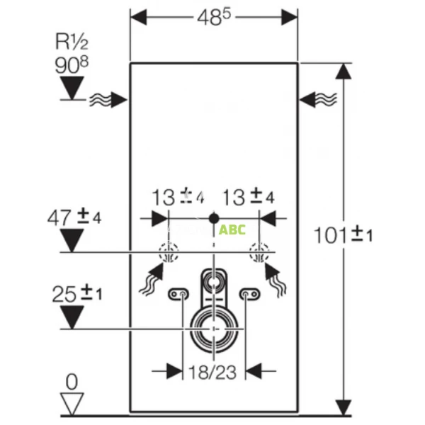 Stelaz-podtynkowy-WC-H101-Geberit-MONOLITH-131.021.SI.5-bialy-57951