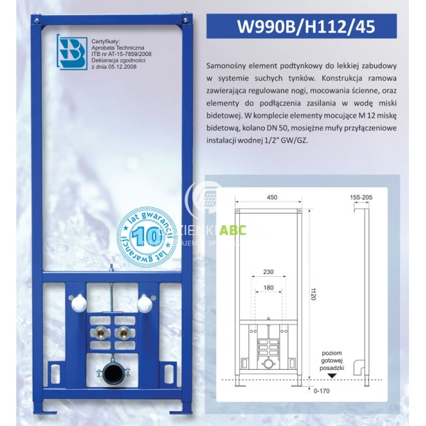 Stelaz-podtynkowy-do-bidetu-wiszacego-112x45-Sanit-W990B-H112-45-76973