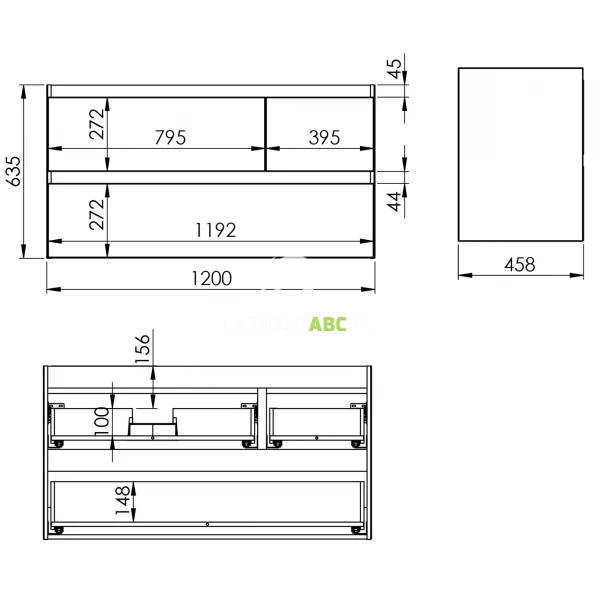 Szafka-podumywalkowa-120-cm-3S-L-Elita-SPLIT-169023-fume-matt-145611
