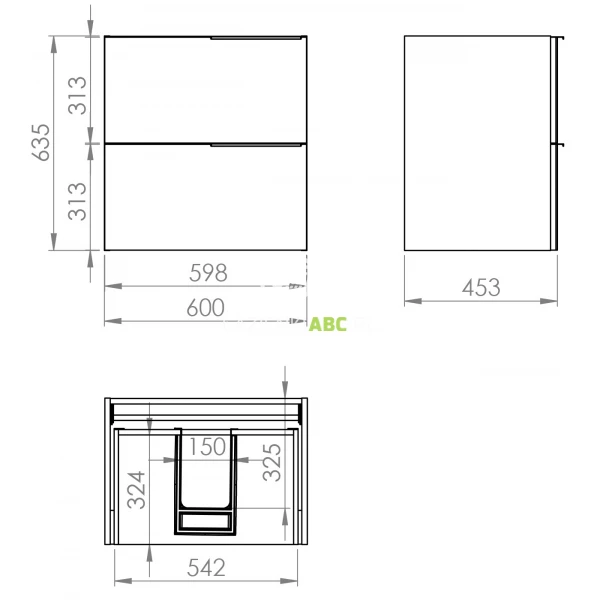 Szafka-podumywalkowa-60-cm-2S-Elita-SOHO-168740-czarna-mat-145576