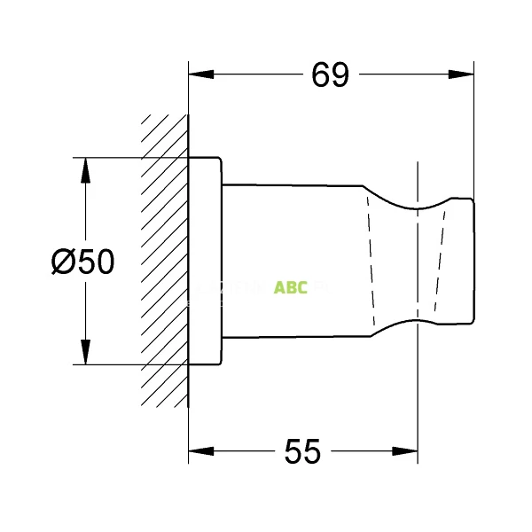 Uchwyt-prysznicowy-scienny-Grohe-RAINSHOWER-27074000-40133