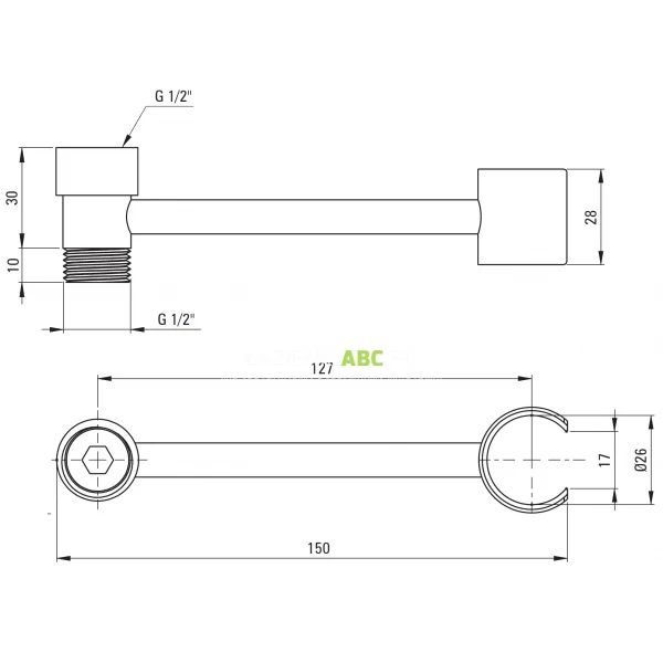 Uchwyt-sluchawki-prysznicowej-do-baterii-wannowych-Deante-ANB-N21U-czarny-mat-170841