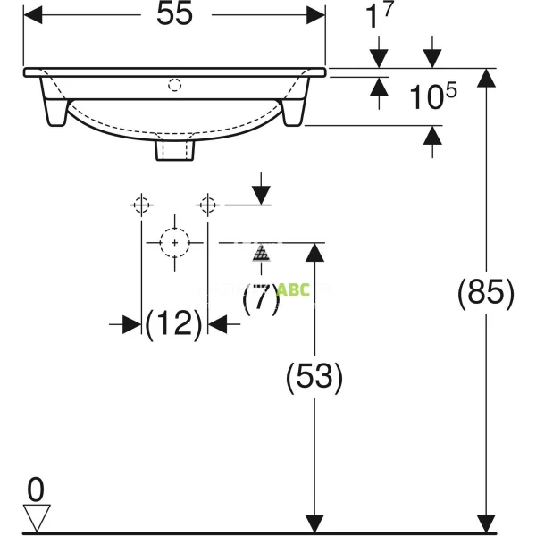 Umywalka-meblowa-55-cm-z-niskim-rantem-Geberit-SELNOVA-SQUARE-500.993.00.1-123795