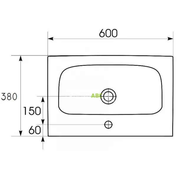 Umywalka-meblowa-60-Cersanit-MODUO-SLIM-K116-010-99348