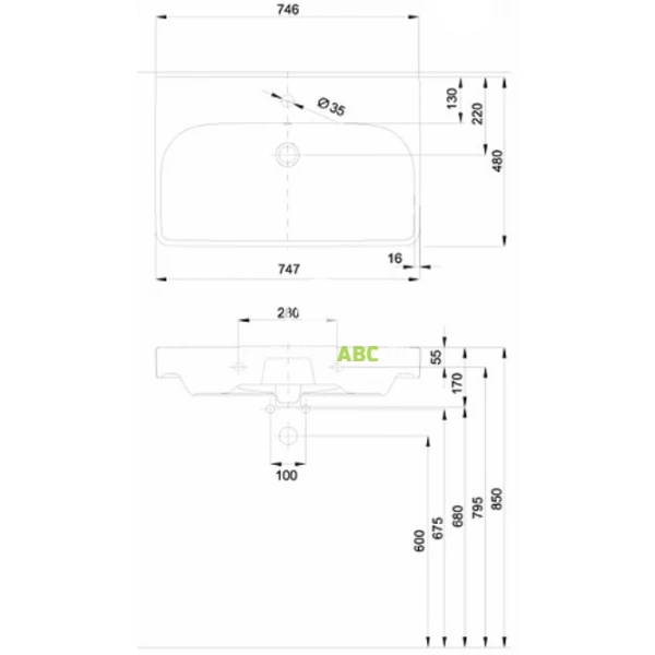 Umywalka-meblowa-75x48-z-otworem-Geberit-SMYLE-SQUARE-500.249.01.1-67515