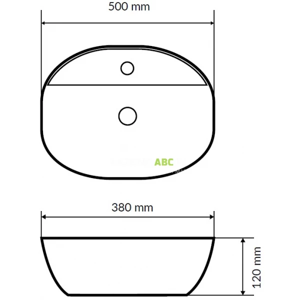 Umywalka-nablatowa-50-cm-Actima-RONITY-50s-CEAC.2901.500.WH-89165
