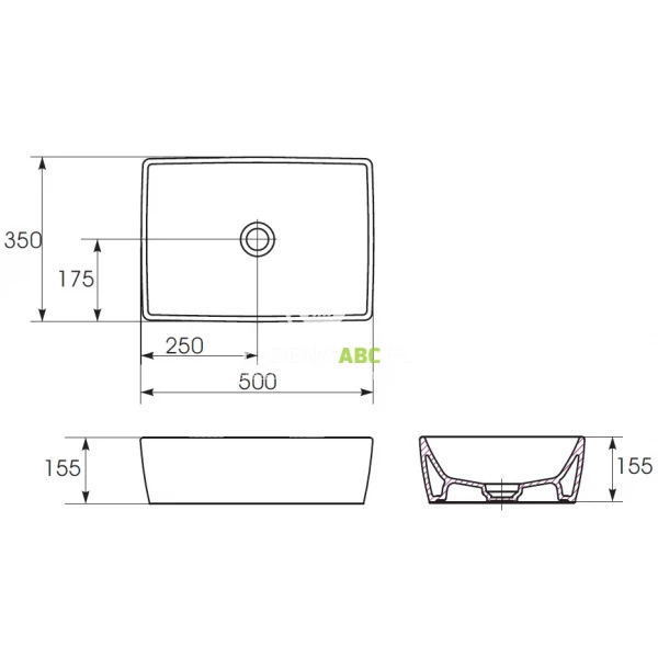 Umywalka-nablatowa-50x35-Cersanit-CITY-K35-048-prostokatna-101620