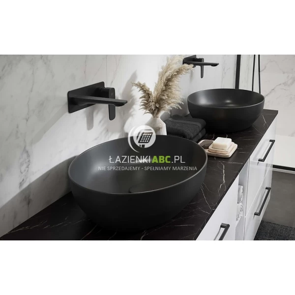 Umywalka-nablatowa-okragla-40x40-Cersanit-LARGA-K677-019-antracyt-mat-wyprzedaz-130943
