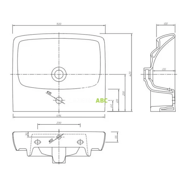 Umywalka-wiszaca-50x42-z-otworem-z-przelewem-Geberit-SELNOVA-SQUARE-500.310.01.7-71063