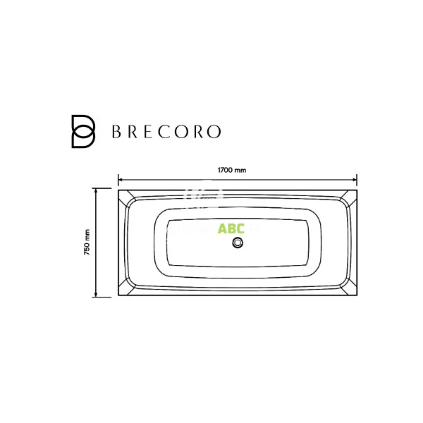 Wanna-na-stelazu-170x75-Brecoro-FRAME-FRW002-140183