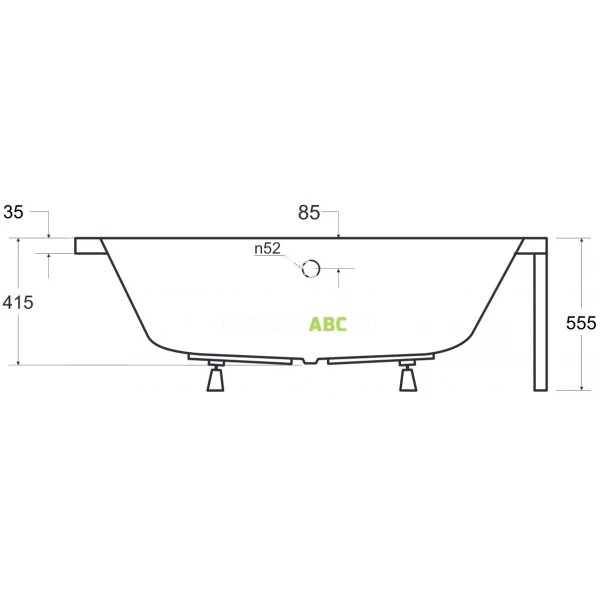 Wanna-narozna-150x85-Besco-INTIMA-WAIT-150-NL-lewa-121421