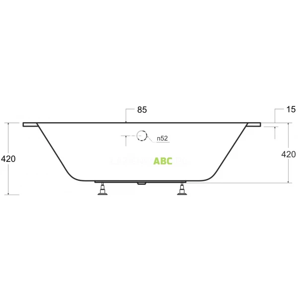 Wanna-narozna-160x75-Besco-AVITA-SLIM-WAV-160-SP-prawa-121426
