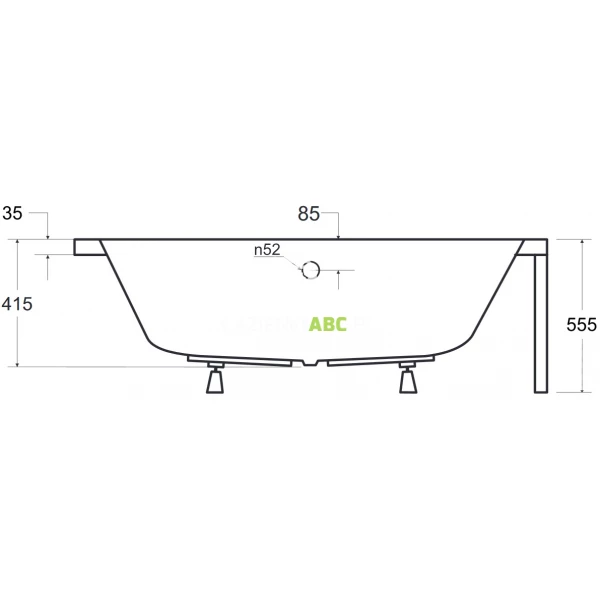 Wanna-narozna-160x90-Besco-INTIMA-WAIT-160-NP-prawa-121430