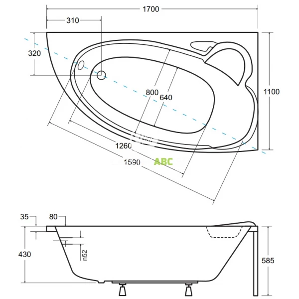 Wanna-narozna-170x110-Besco-FINEZJA-NOVA-WAF-170-NP-prawa-78684