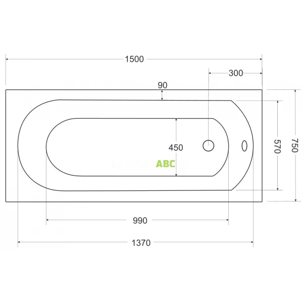 Wanna-prostokatna-150x75-Besco-INTRICA-WAIN-150-PK-121453