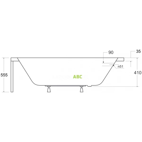Wanna-prostokatna-150x75-Besco-INTRICA-WAIN-150-PK-121453