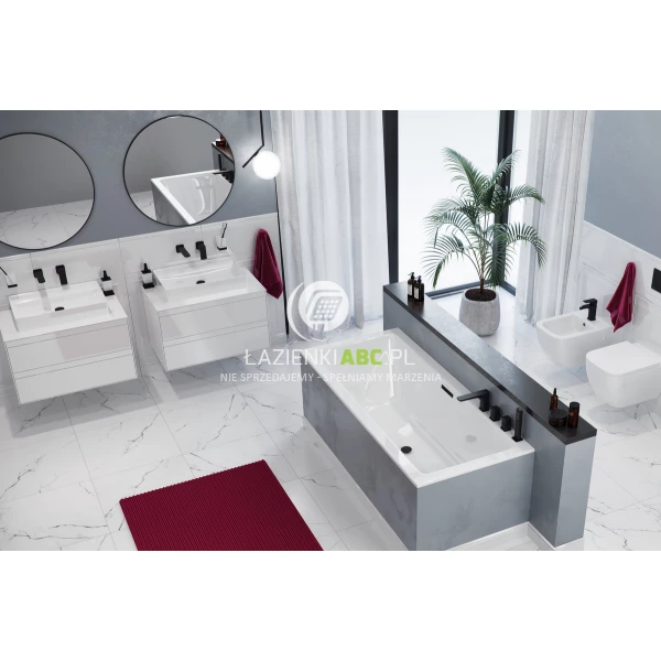 Wanna-prostokatna-160x75-Excellent-HEAVEN-SLIM-WAEX.HEV16WHS-ARIN.FLOW.BL-przelew-czarny-124568