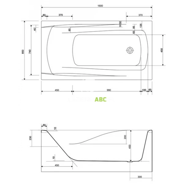 Wanna-prostokatna-160x85-Cersanit-ZEN-S301-127-71709