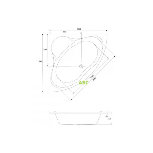 Wanna-prostokatna-170x70-Cersanit-LANA-S301-163-77382