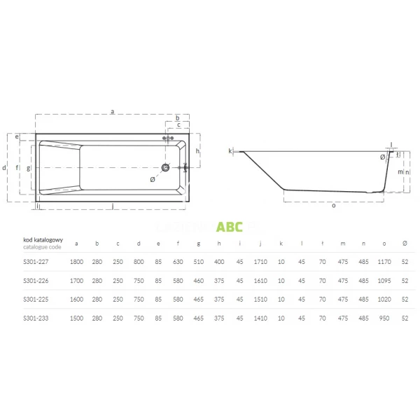 Wanna-prostokatna-180x80-Cersanit-CREA-S301-227-95216