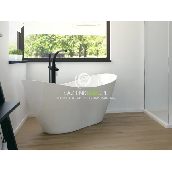 Wanna-wolnostojaca-160x70-korek-klik-klak-bialy-czyszczony-od-gory-Besco-VIYA-WMD-160-VKW-134265