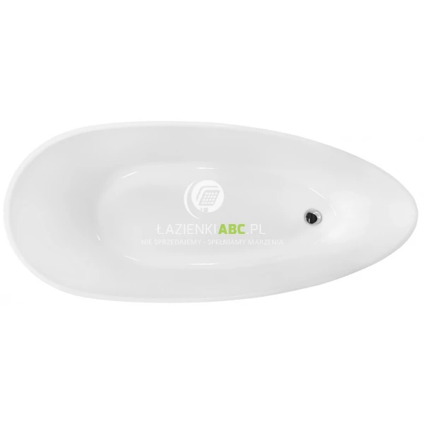 Wanna-wolnostojaca-160x70-korek-klik-klak-czyszczony-od-gory-Besco-GOYA-WMD-160-GKC-134468