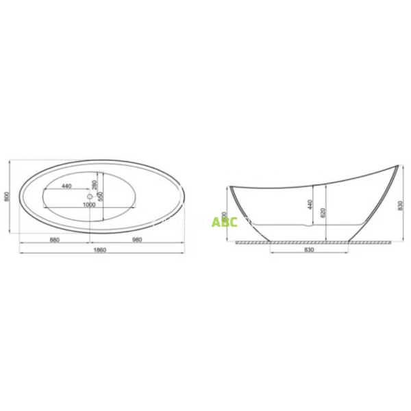 Wanna-wolnostojaca-180x80-Polimat-ZOE-00256-biala-107421