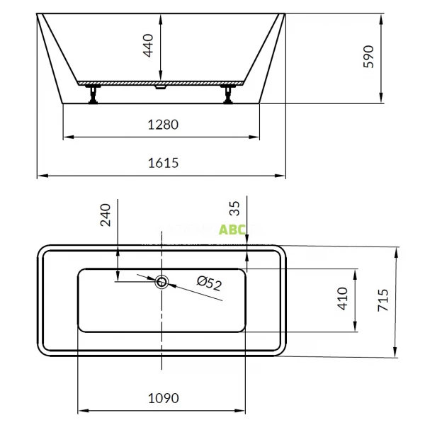 Wanna-wolnostojaca-prostokatna-162x72-bateria-wannowa-wolnostojaca-Cersanit-CREA-S601-142-168581