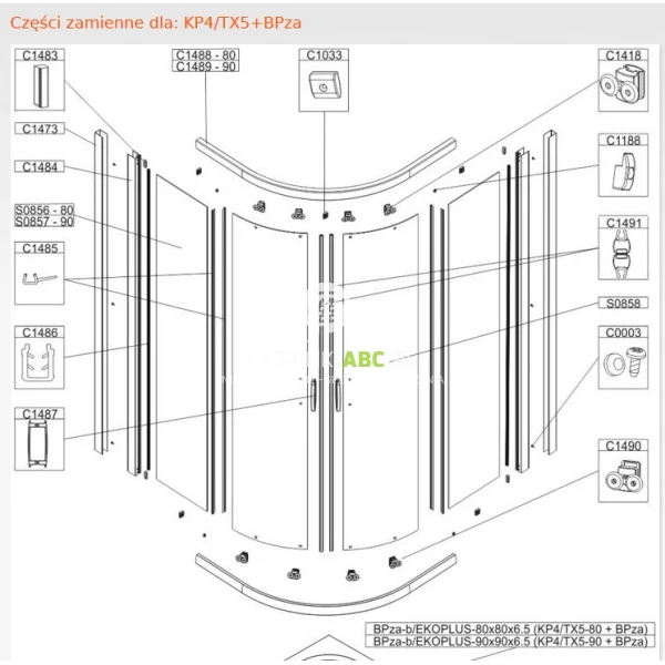 Wozek-kompletny-do-kabiny-Sanplast-TX-660-C1418-49756