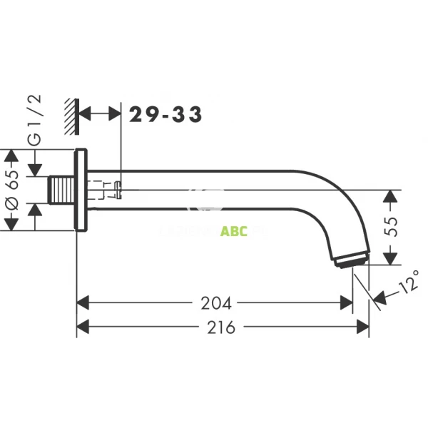 Wylewka-wannowa-20-4-mm-Hansgrohe-VERNIS-BLEND-71420000-149740