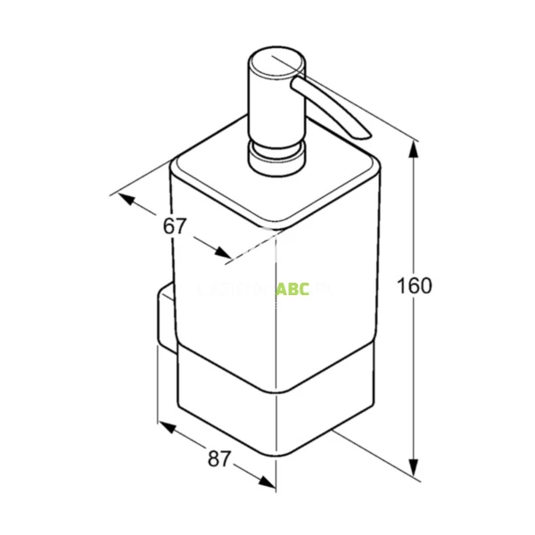 Zapas-szkla-do-dozownika-E2-Kludi-49961-117902